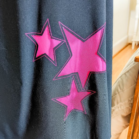~*Torrid Vintage 90's Black and Pink Star Dress - Size 16*~ - Picture 8 of 15